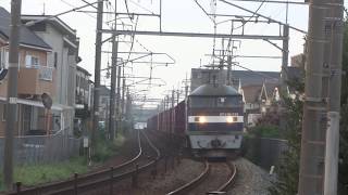 EF210-152牽引貨物列車　魚住～土山間にて