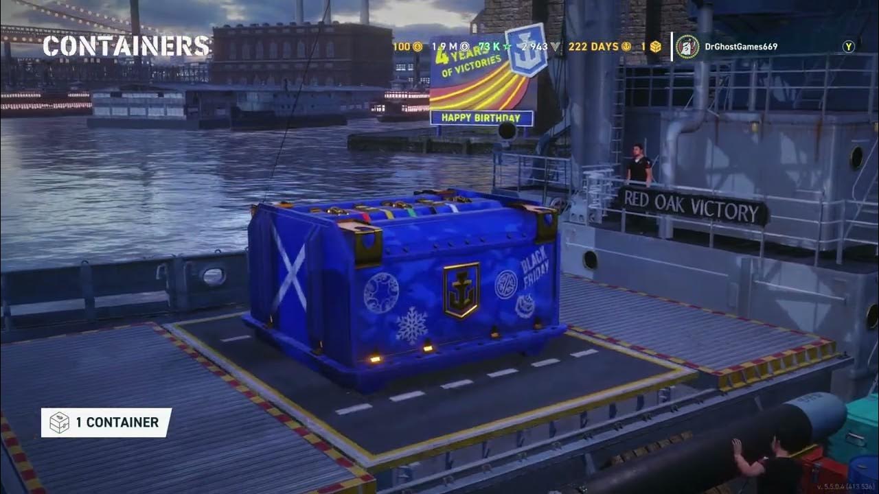 13 Ultimate Crate Opening! World of Warships Legends YouTube