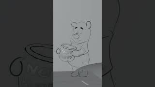 How I Made a 2D/3D Winnie the Pooh Hybrid Style Animation in Blender