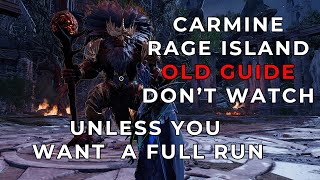 Carmine Rage Island Throne and Liberty
