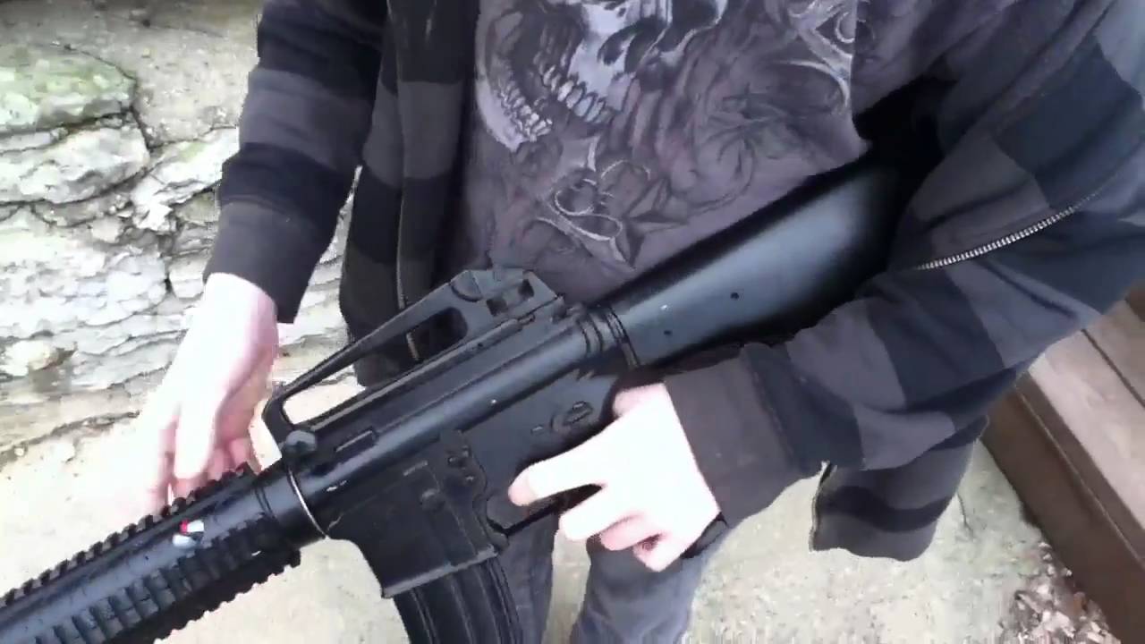 The m83 airsoft gun review YouTube