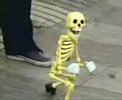 skeleton puppet dance