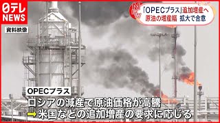 【OPECプラス】原油の増産幅を拡大で合意　7月と8月は64万8000バレルに拡大