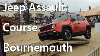 Jeep Assault Course - Bournemouth Wheels 2016 - Crazy fun with Tim