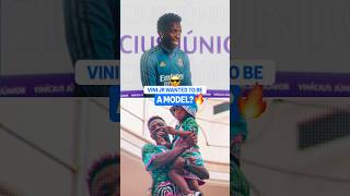 Vini Jr wanted to be a MODEL 😎🔥 #vinijr #vinicius #viniciusjr #realmadrid #arsenal #ucl