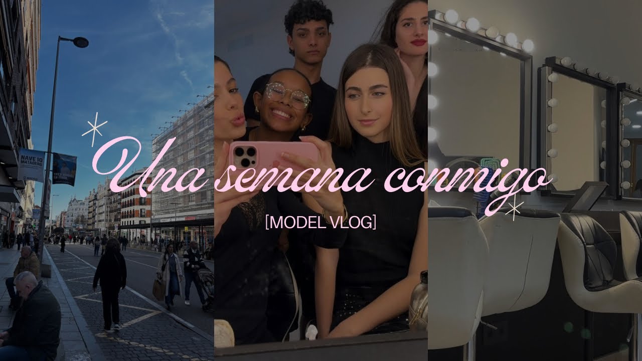 vlog|UNA SEMANA CONMIGO SIENDO MODELO ADOLESCENTE 🎀