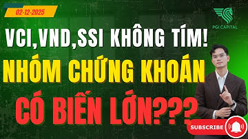 VCI, VND, SSI Không Tím – Nhóm Chứng Khoán Sắp Có Biến Lớn? 02/12/2025