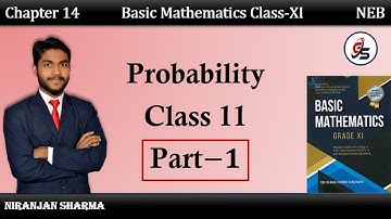 Probability | Class 11 | Part - 1 | NEB | #getsolution | #probability |