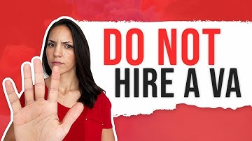 5 Reasons Why You Should NOT Hire a Virtual Assistant