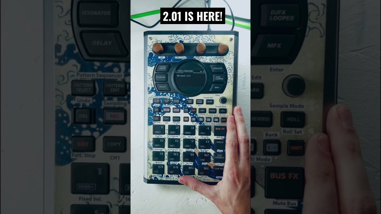 It’s time to update your SP404MK2 again! V2.01 is here #shorts - YouTube