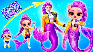 Les Sirènes K pop Demon Hunters Grandissent ! DIY LOL OMG