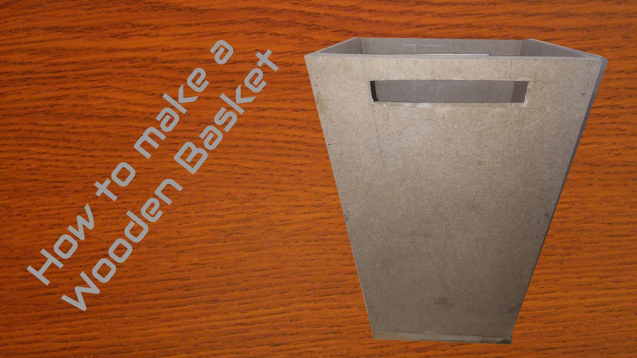 How to Make a wooden Basket farooqfurniturehouse YouTube