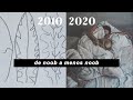 la EVOLUCIÓN DE MI ARTE ✨ progreso de 9 a 19 años