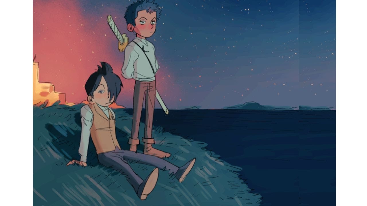 Prince Sanji and his guardian Zoro | Artist: @Amazingeurus #onepiece #ycomics