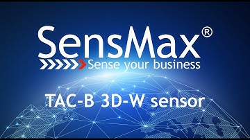 SensMax TAC-B 3D-W sensor