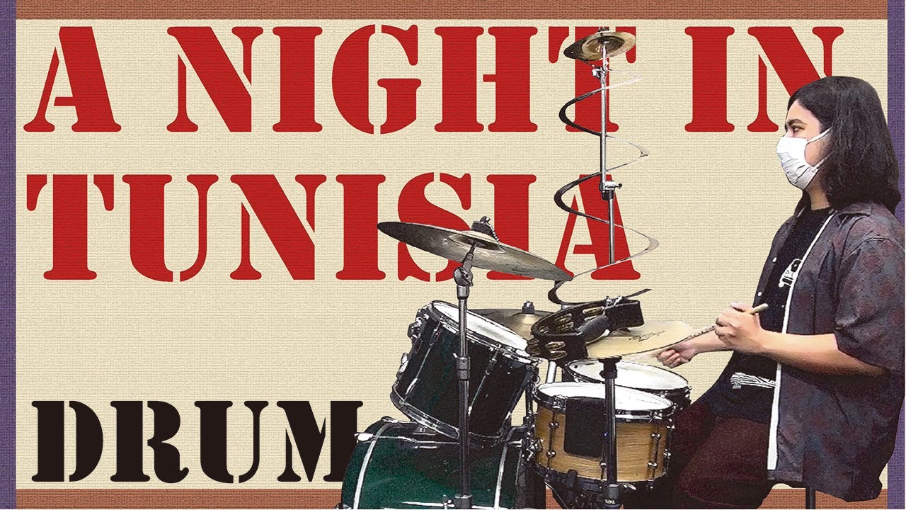 【講師演奏】「チュニジアの夜」ドラム講師が演奏してみた【すみやグッディSBS通り】