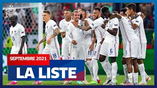 La liste de Didier Deschamps, Equipe de France I FFF 2021