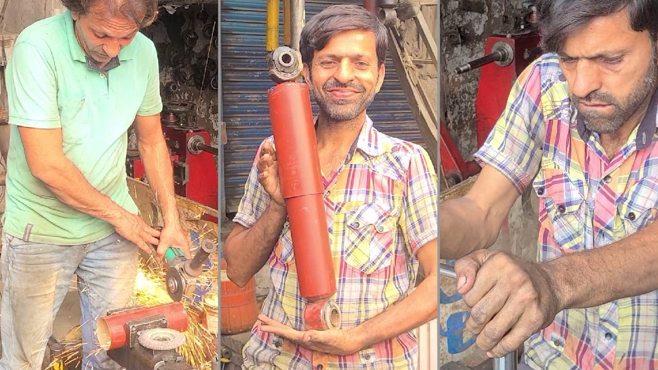 Rebuild Rusted Daewoo Bus Shock Absorber || Amazing Restoration Bus