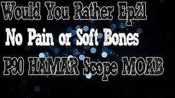 Modern Warfare 3: P90 HAMR Scope MOAB - Would You Rather Ep.21