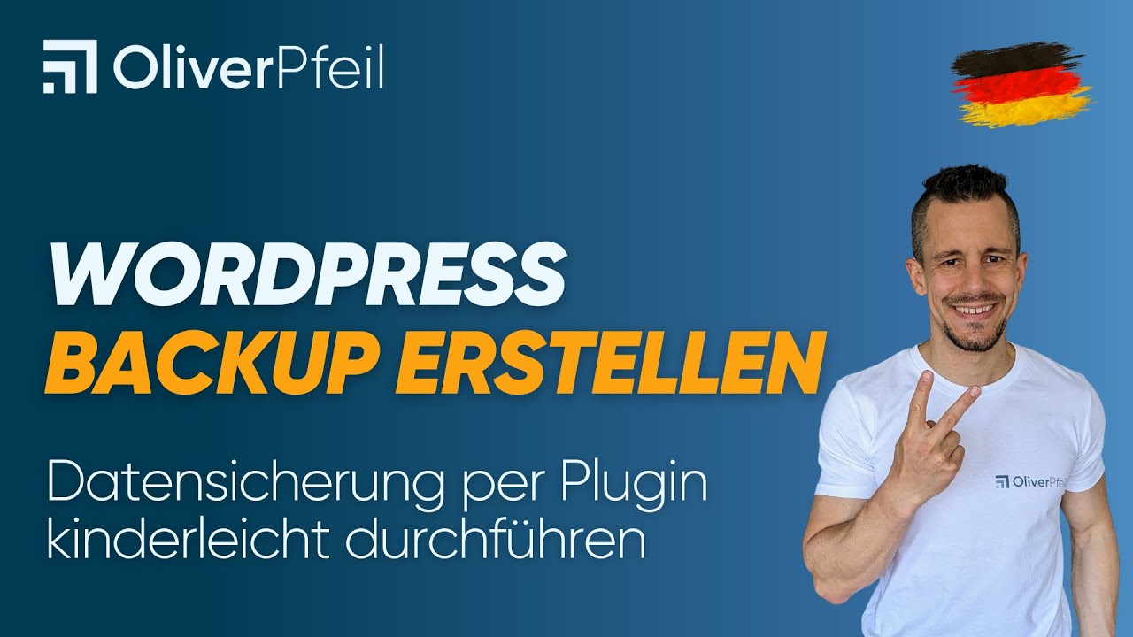 WordPress Backup Erstellen Datensicherung Per Plugin Kinderleicht Wordpress backup erstellen datensicherung per plugin kinderleicht