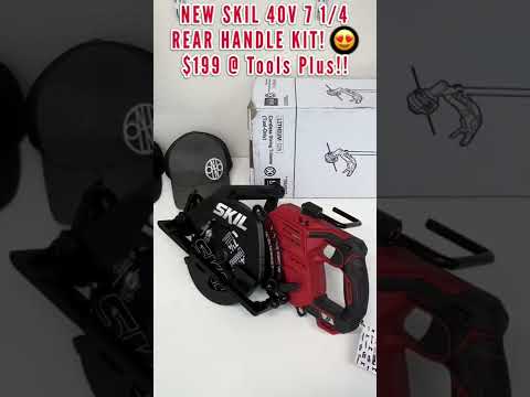 😮😍 NEW SKIL 40V Rear Handle 7 1/4 Circular Saw Kit! $199 At Tools Plus! Link In Description! 👈