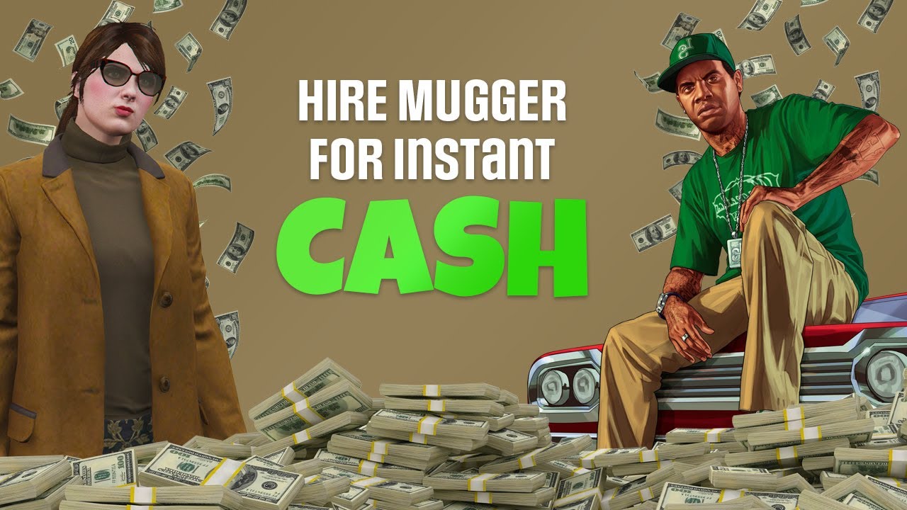 How To Call Muggers In Gta 5 Online How to call a Mugger GTA 5 Online | Steal Money From Other Players
