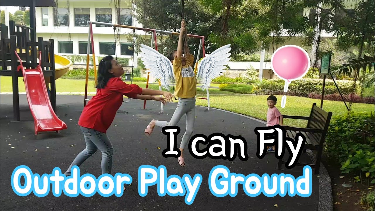 Anak bermain tempat Mainan di borobudur hotel jakarta /Play outdoor playground 자카르타 호텔