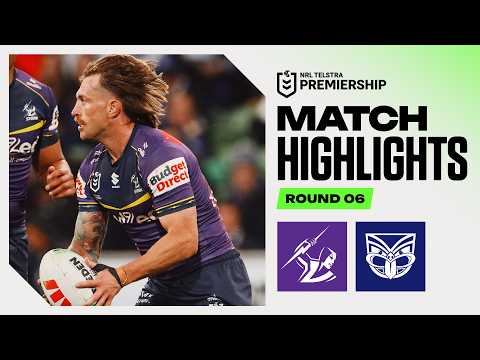 NRL 2026 | Storm v Warriors | Match Highlights | Round 6 thumbnail