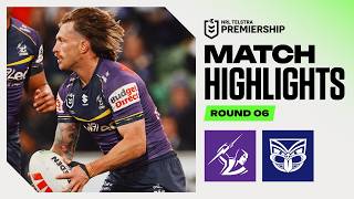 NRL 2026 | Storm v Warriors | Match Highlights | Round 6