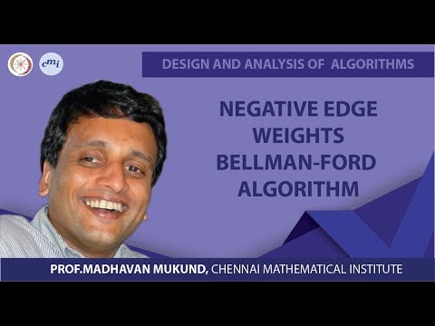Negative edge weights: Bellman-Ford algorithm