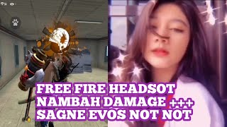 VIRAL TIKTOK FREE FIRE NAMBAH DAMAGE+++ AUTO SAGNE EVOS NOT NOT
