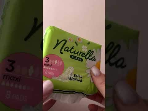 Гігієнічні прокладки NATURELLA Ultra Camomile Maxi Single 8 шт., видео 1