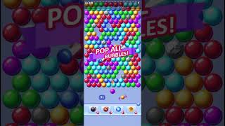 BUBBLE SHOOTER NEW GAMEPLAY LEVEL 318 TO 319 😳 / BUBBLE SHOOTER ANDROID GAMEPLAY #429