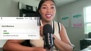 Roth IRA 2026 Maxout | Month 1 | $1,250 Invested of $7,500