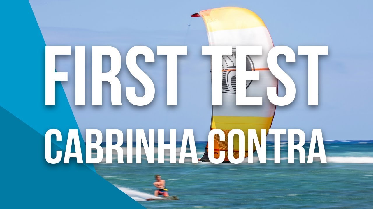 First Cabrinha Switchblade 2018 kite Test
