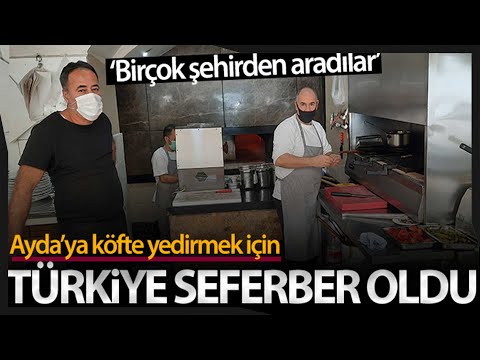 Türkiye, Depremin Simgesi Ayda’ya Köfte Yedirmek İçin Seferber Oldu