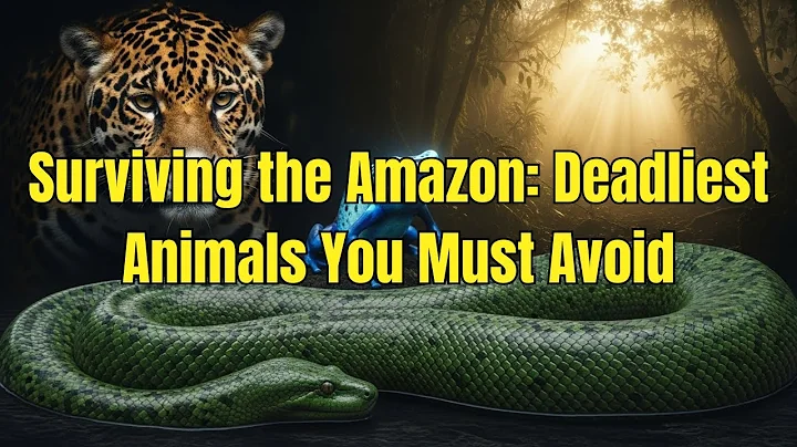 Surviving the Amazon: Deadliest Animals You Must Avoid