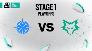 Gelida Esports vs Dire Wolves // ASIA League Stage 1 - Playoffs: Day 1 // 2024