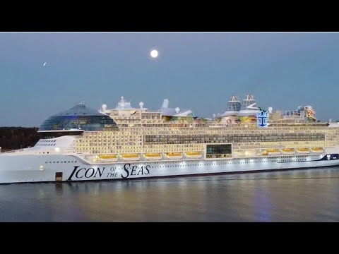 Icon of the Seas departures for second sea trials | Royal Caribbean cruise ship
