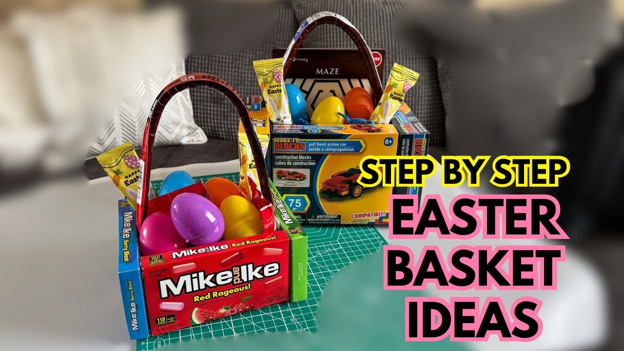 Affordable & Creative Easter Basket Gift Ideas | Dollar Tree Easter Gifts for Kids