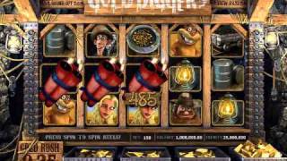 3D Slot Gold Diggers by BetSoftGaming.com screenshot 3