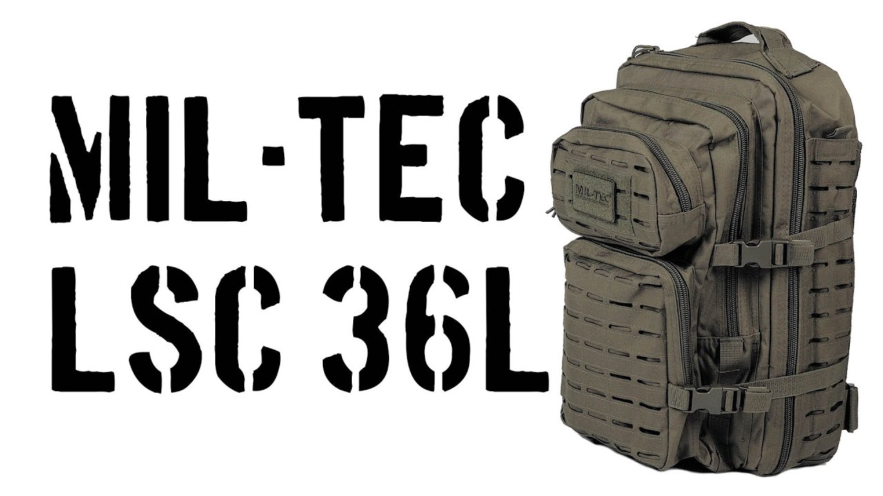 Mochila US Assault Laser Cut Mil-Tec - Urban Grey - 36L. - Quimera Airsoft