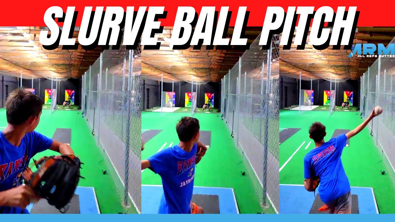What Do You See?? Slurve Curve Ball Rear View 12u Pitching