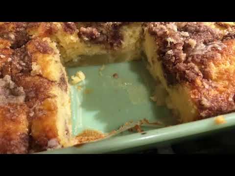 Dollar Tree Dessert | Apple Coffee Cake