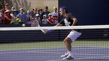 Roger Federer Forehand and Backhand In Super Slow Motion 6 - 2013 Cincinnati Open