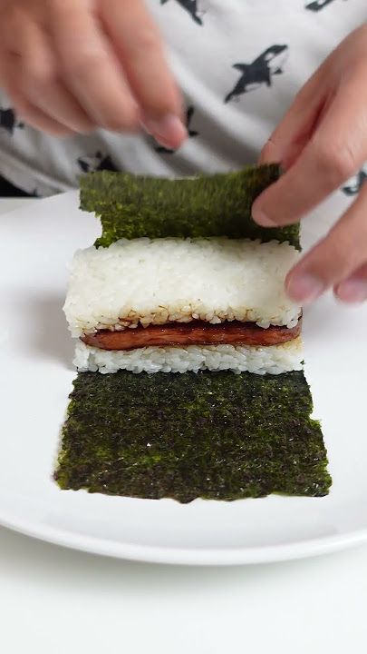 3 Ways To Wrap Spam Musubi