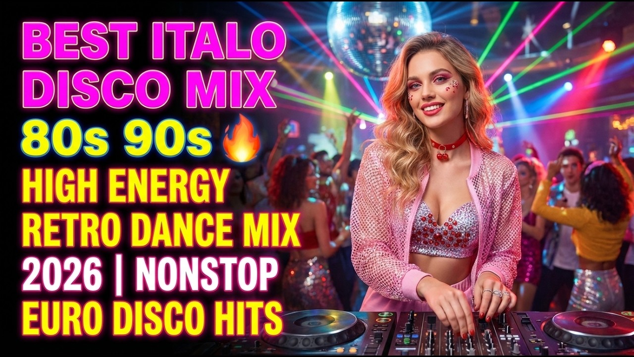 Best Italo Disco Mix 80s 90s 🔥 High Energy Retro Dance Mix 2026 | Nonstop Euro Disco Hits