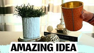AMAZING IDEA TORECYCLE TIN CAN