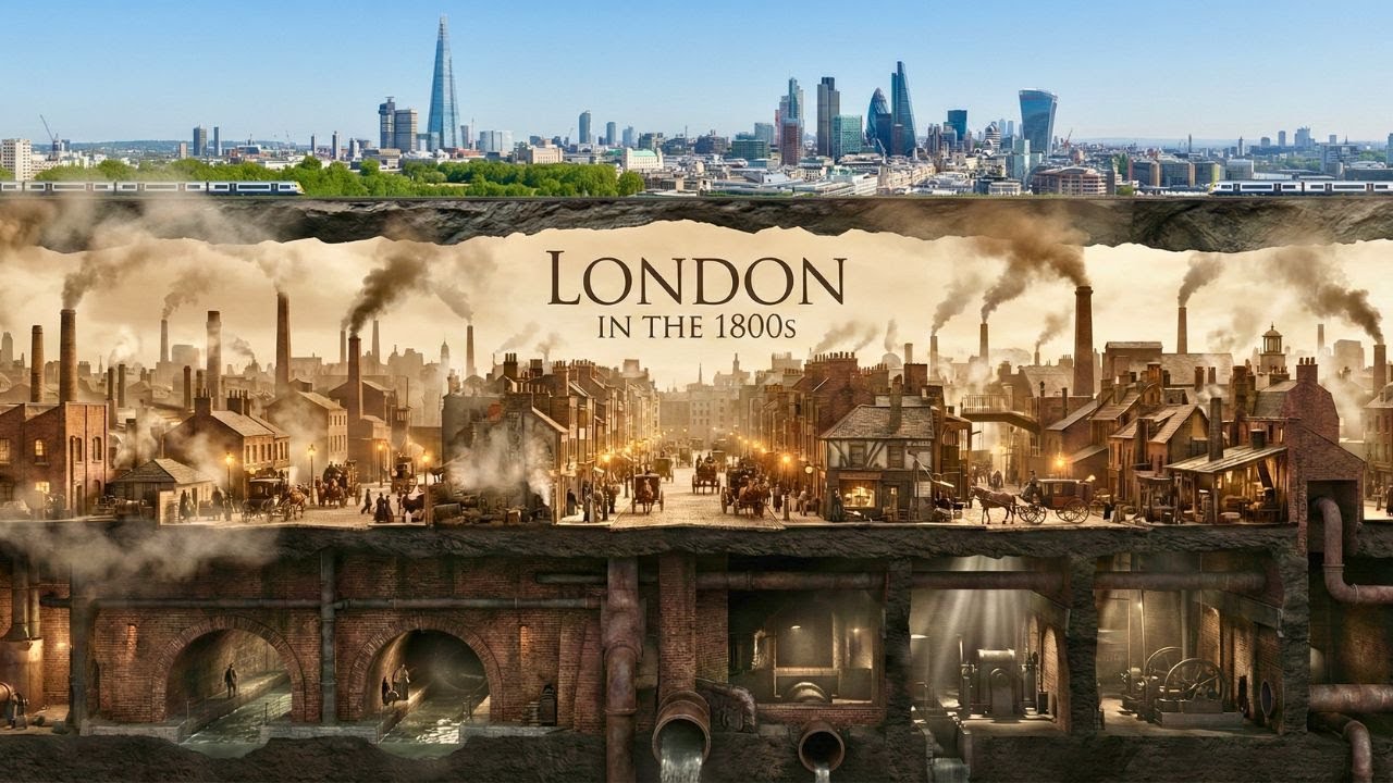 This Is What London Looked Like in 1800 (AI Reconstruction)