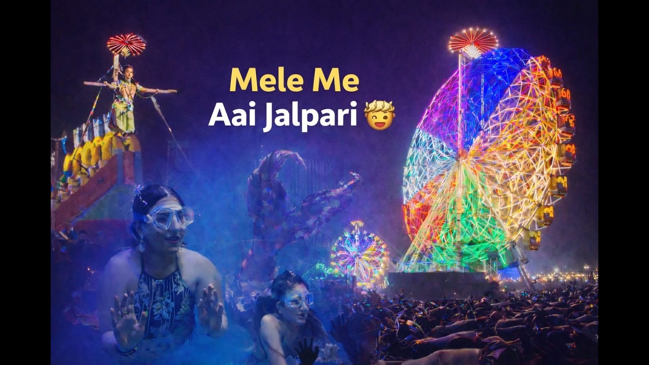 Mele Me Aai jalpari ! Aur Dhar Sari Jhula or rides✌️/   Live With Ankit